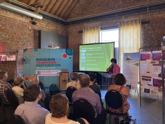 La Ville de Mouscron met en œuvre les idées des citoyens pour le climat